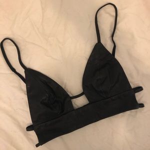 Andrew Mark leather bra 🔥